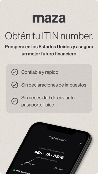 Maza - Tu Vida Financiera Screenshot