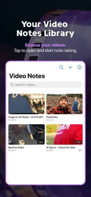 NotedCut: Video Notetaking screenshot 2