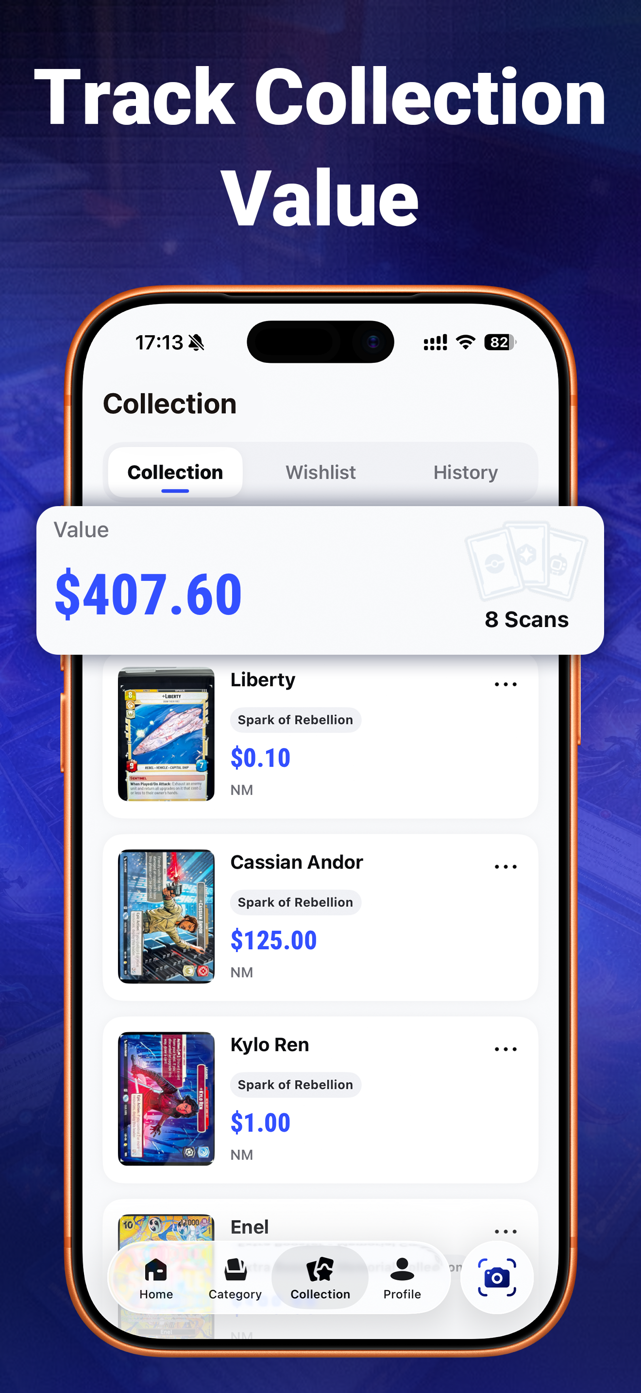 TCG Card Scanner & Value-Foloy screenshot 5