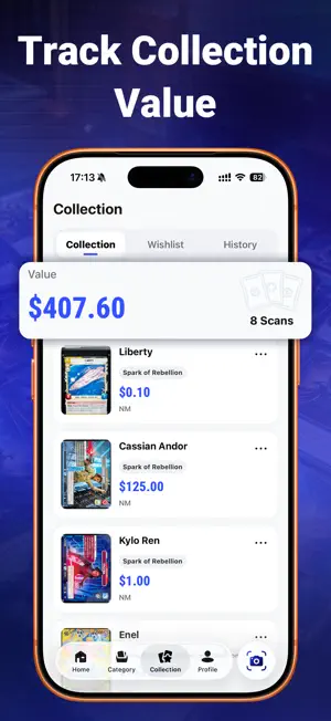 TCG Card Scanner & Value-Foloy screenshot 5