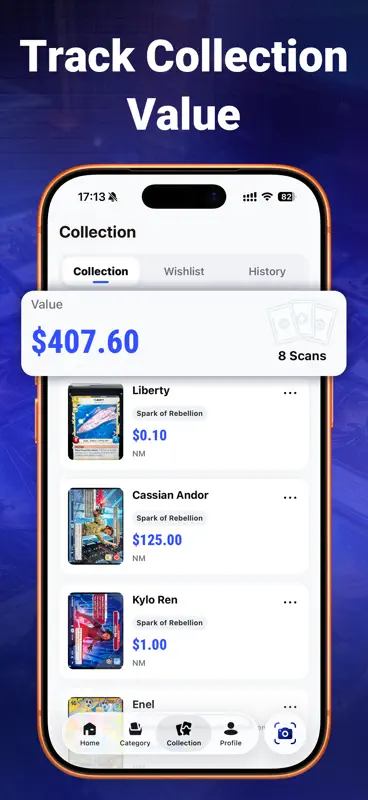 TCG Card Scanner & Value-Foloy screenshot 5 of 6