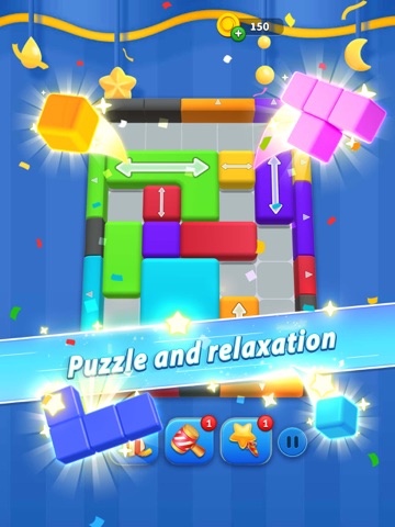 color block crush iPad screenshot