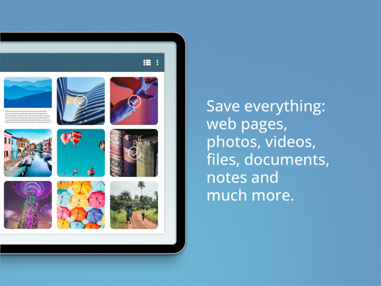 Pearltrees iPad app afbeelding 2