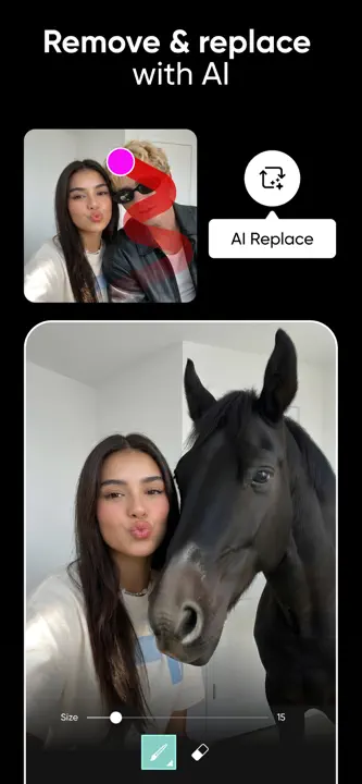 Picsart AI Photo Editor, Video: Screenshot 6 von 10
