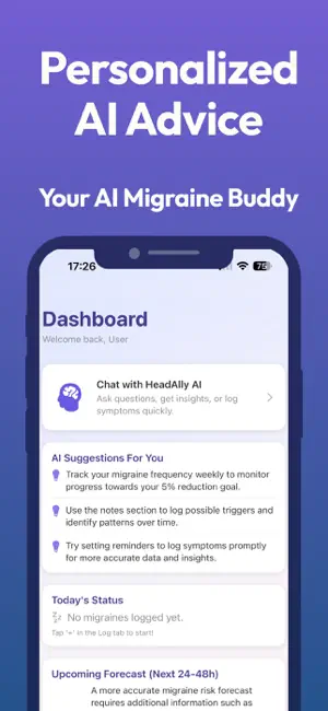 Migraine Tracker Pal: HeadAlly screenshot 2