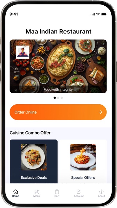 Maa Indian Restaurant Screenshot