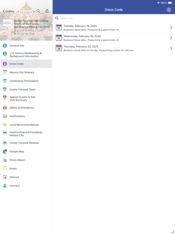 Center Forward iPad screenshot