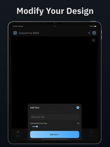CAD Reader & Editor iPad screenshot