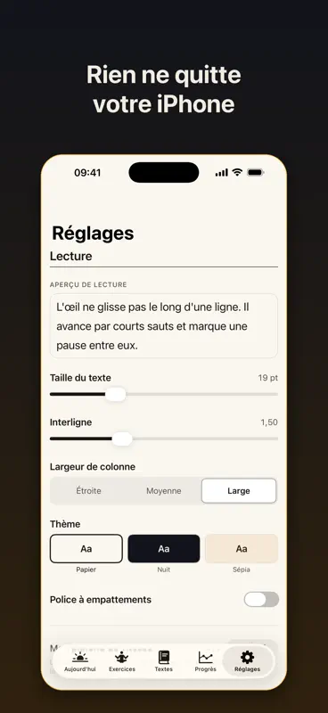 Readglide : Lecture rapide screenshot 5 of 5