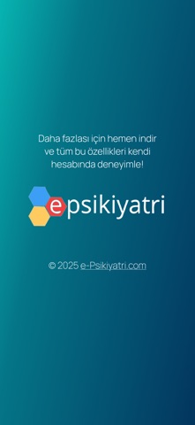 ePsikiyatri Screenshot 6 of 6