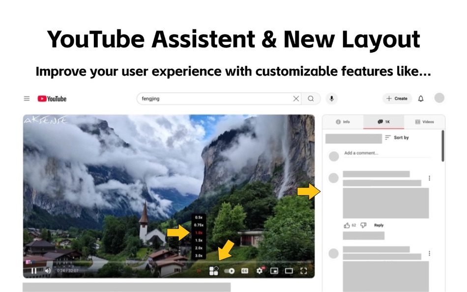 #1. Enhancer for YouTube™ (macOS) 由: Sichuan Yizhi Yueding E - Commerce Co., Ltd.