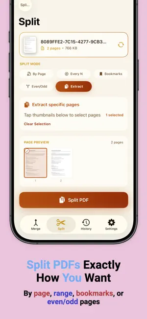 Split and Merge PDF screenshot 4