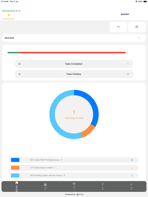 Screenshot #6 pour Client App - MyTask