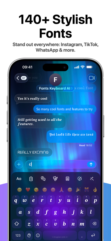 Fonts Keyboard AI screenshot 2