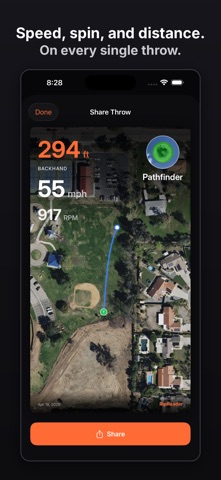 RipReader: Disc Golf Radar Gun Screenshot 1 of 7