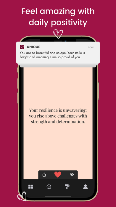Unique - Self-love & Self-care Screenshot