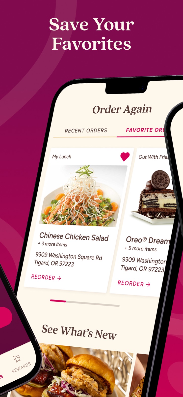 The Cheesecake Factory iphone screenshot 4