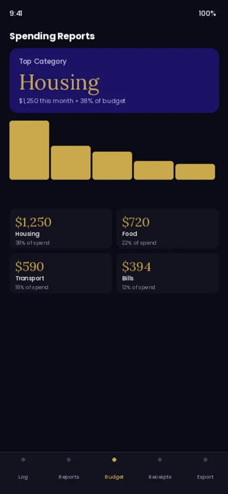 AriseExpense screenshot 3