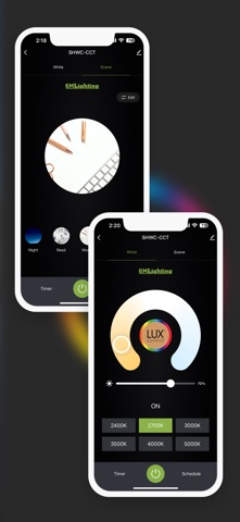 LUX Control iPhone screenshot