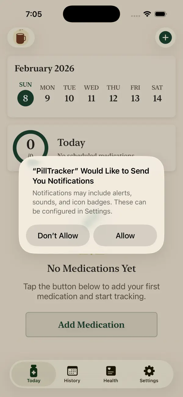 #3. Pill Tracker 2026 (iOS) От: Esref Gunaydin