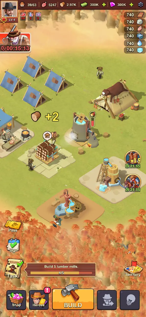 West Survivor iOS Mod IPA screenshot 1 - iOS game interface