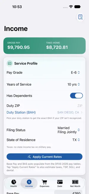 FINPREP screenshot 2