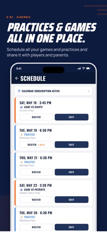 Game Time Coach screenshot