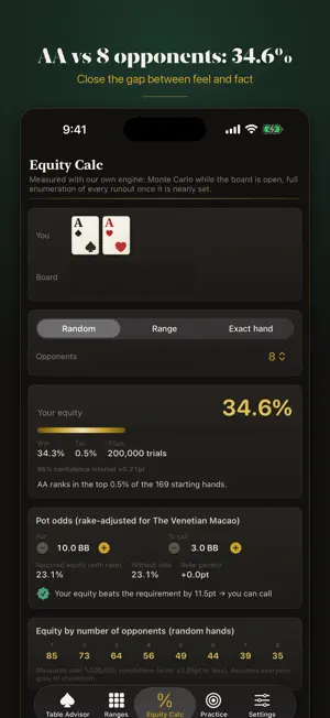 HoldemEdge Poker Strategy screenshot 4