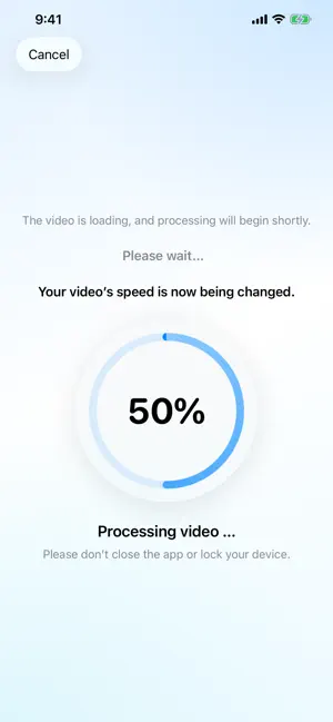Video Speed Changer - Editor screenshot 4