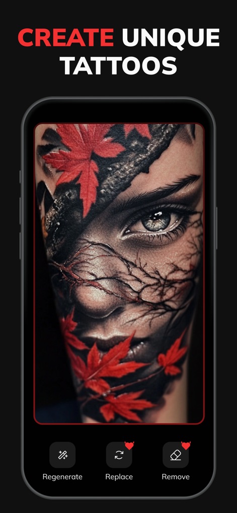 Ink Design - AI Tattoo Creator - Graphics & Design App | MWM