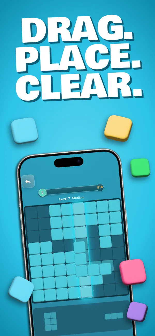 Screenshot #1 pour Block Puzzle Blast - Colour
