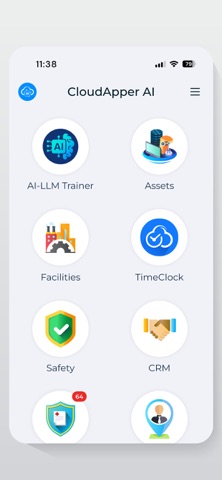 CloudApper AI iPhone screenshot