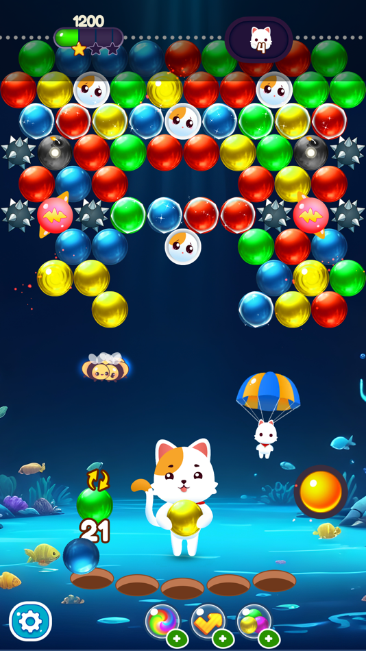 #6. Bubble Shooter Pop Games (iOS) 由: The AppKnight