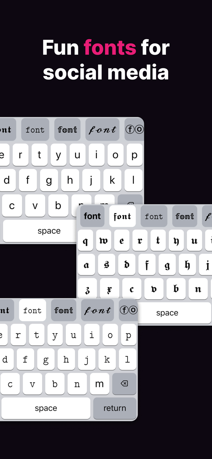 Fontkey - Fonts Keyboard Emoji screenshot 6