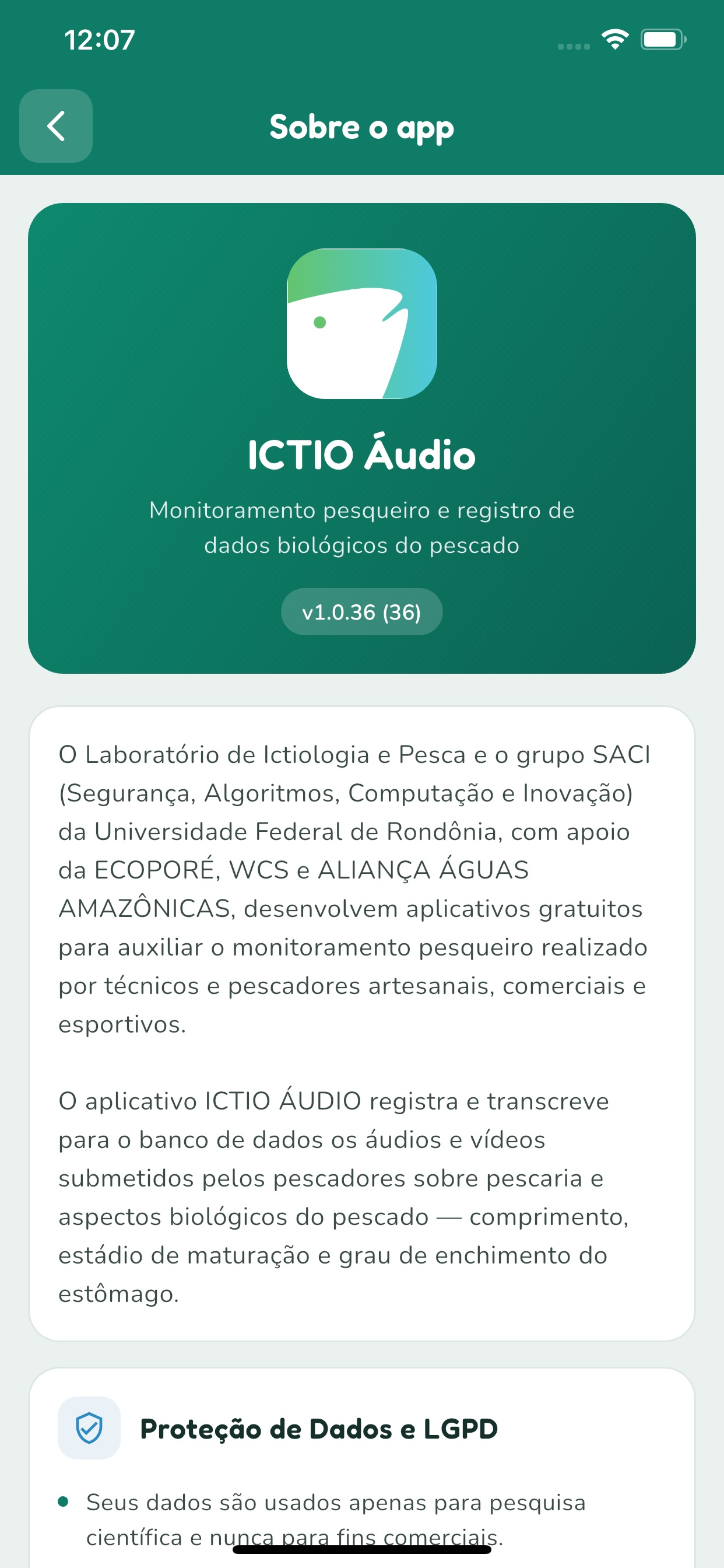 Screenshot 5 of Ictio Áudio