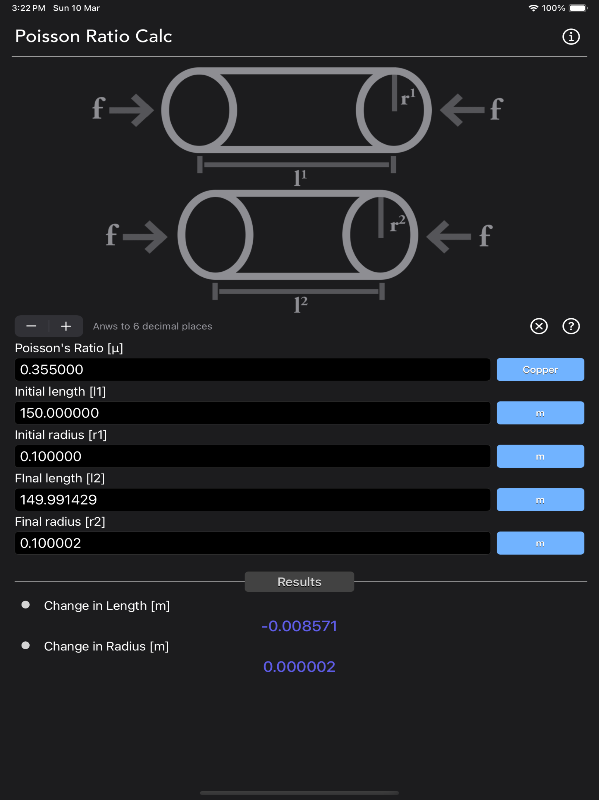 Poisson Ratio Calculator