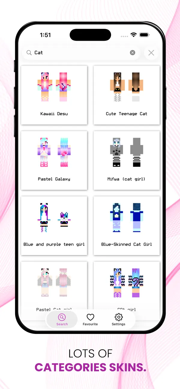 Screenshot #2 pour Best Girl Skins for Minecraft