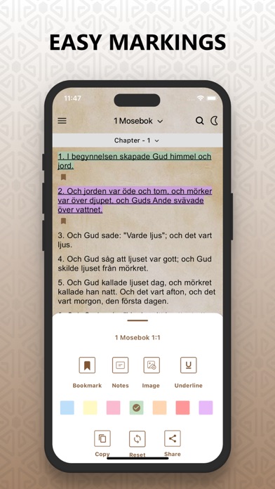 Swedish Holy Bible Screenshot