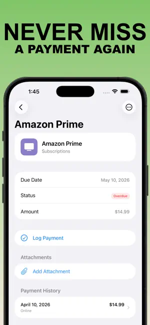 Bill Docket: Manual Tracking screenshot 3