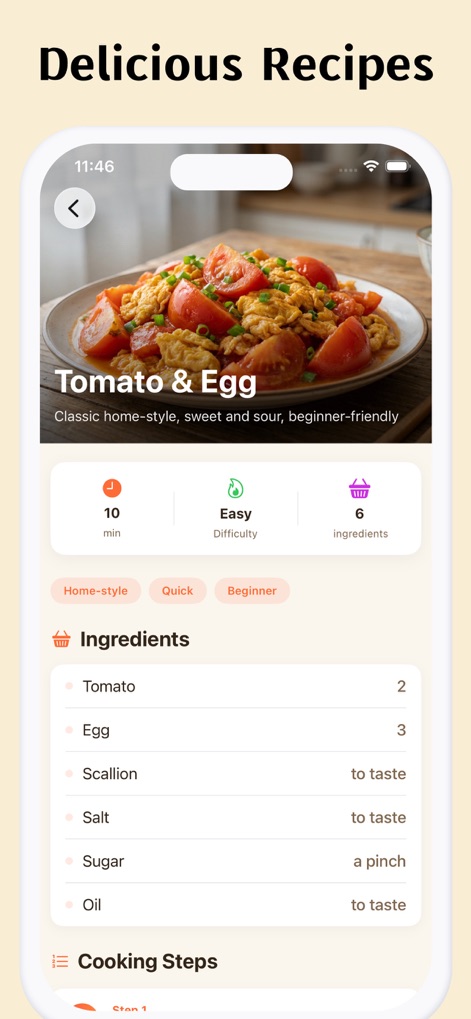 My Recipes - Food Diary - Food & Drink App | MWM