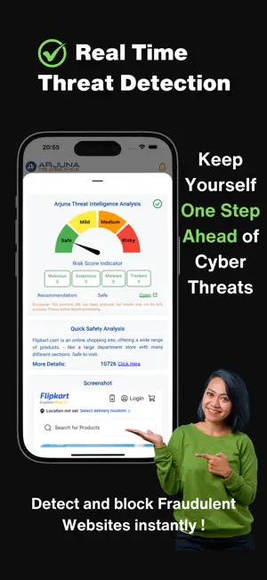 Arjuna: Fraud & Scam Guard screenshot 1