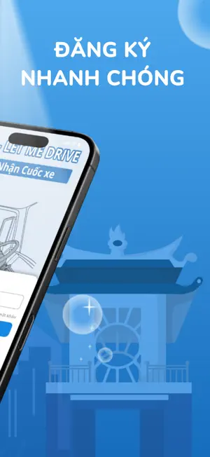 LMD Driver - Tài xế lái xe hộ screenshot 2