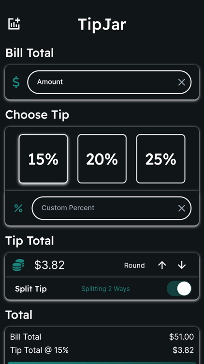 TipJar - Tip Calculator