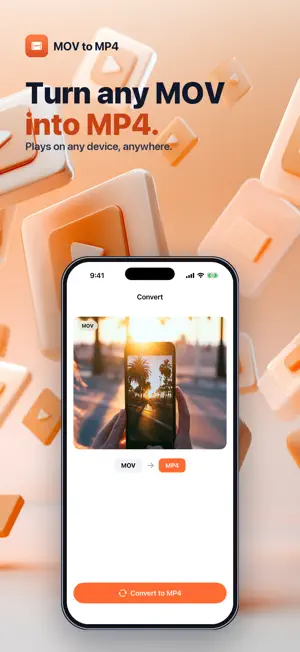 Convert MOV to MP4 Video screenshot 1