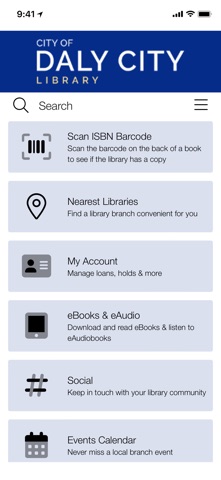 Daly City Library Screenshot 1 of 6