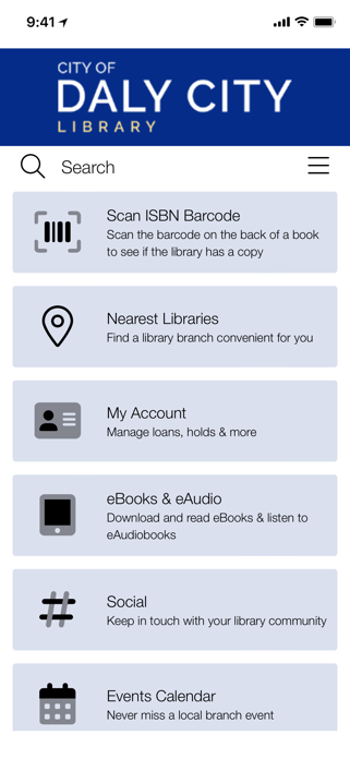 Daly City Library Screenshot 1 of 6