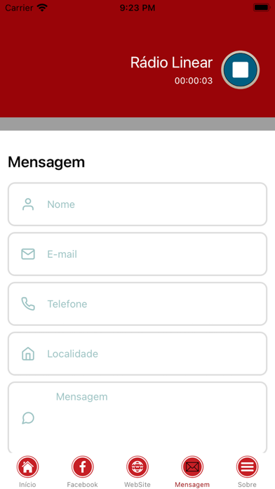 Rádio Linear Screenshot