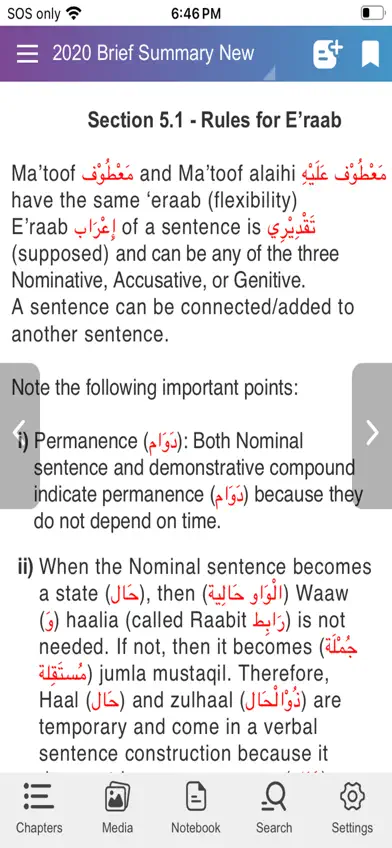Quran Grammar w 1000 Top Words screenshot 5