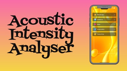 Screenshot #1 pour AcousticIntensityAnalyser