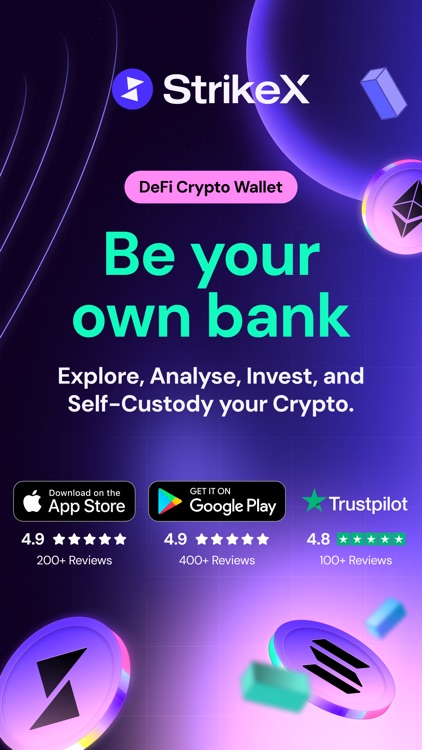StrikeX | DeFi Crypto Wallet